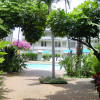 View on the second swimming pool of our hotel
