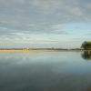 The lake by the ocean
