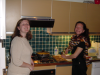 Fredo et Sof a la cuisine
