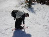 Petit-cul sur ses patinettes