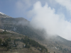 Brouillard sur la montagne