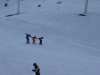 Le trio a patinettes