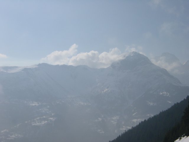 Brouillard sur la montagne