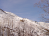 test reglage mode neige: petite maison a flanc de montagne