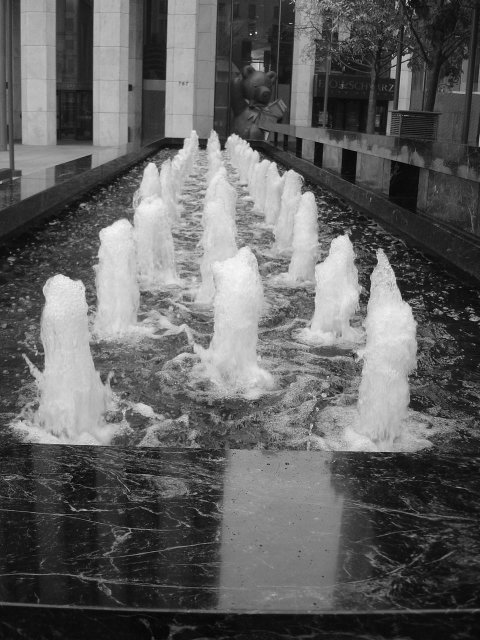 Long fountain