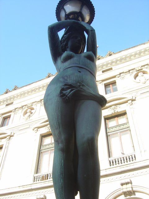 Caryatid at the Opera