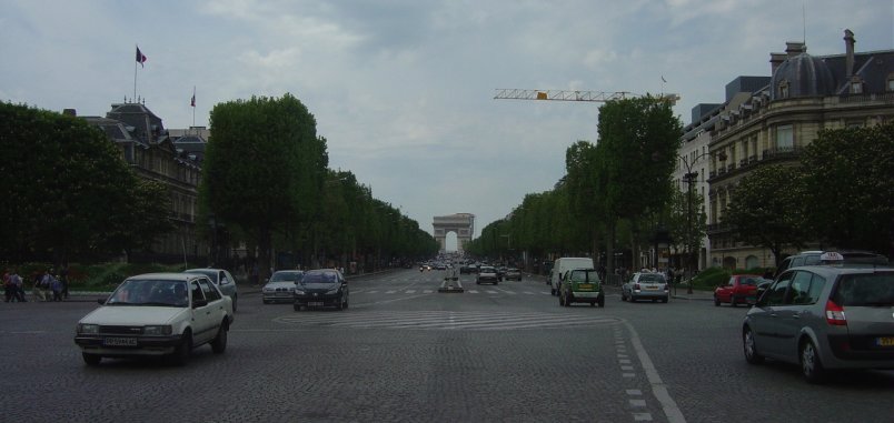 The Arc de Triomphe, Champs Elysees
