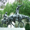 Statues of Don Quichotte y Sancho Panso