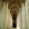 Perspective inside the Cathedral La Almudena