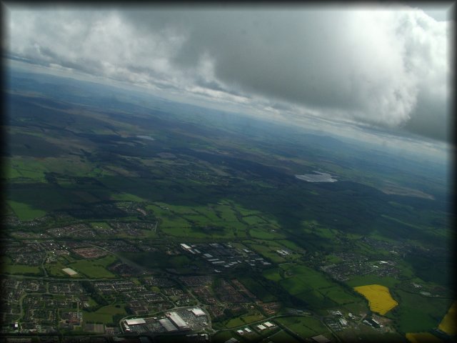 The aircraft is taking off from London Stansted.