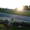 Friday evening in the Vigeland Sculpture Park. People come on foot or cycle to the park with food and their engangsgrill to chill out and drink.