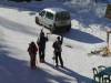 Sophie, Nico & Steph sur le depart, vus de dessus