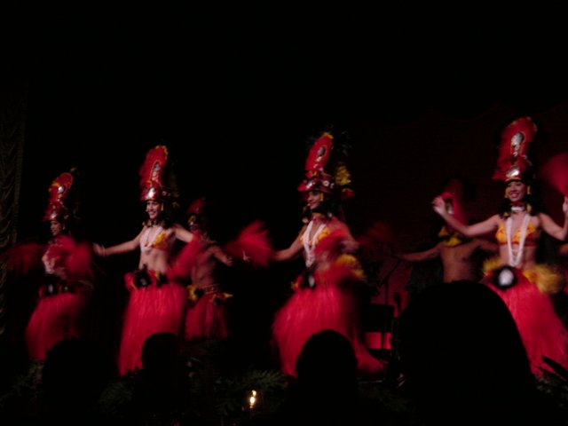 Hula dancers