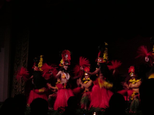 Hula dancers