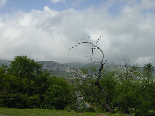 View from the foot of Diamond Head