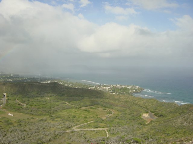Rainbow on the ocean
