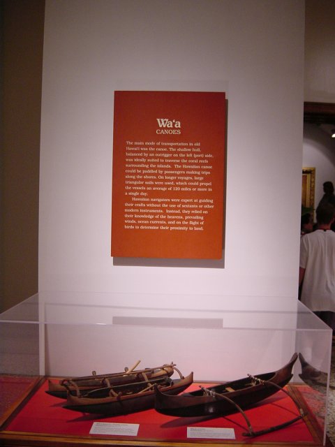 Wa'a, canoes 