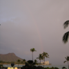 Rainbow on Waikiki Beach