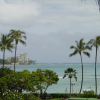 View from the Sheraton on the ocean under a sunny weather
