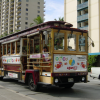 Trolley in the street