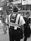 Public safety guy in the street
