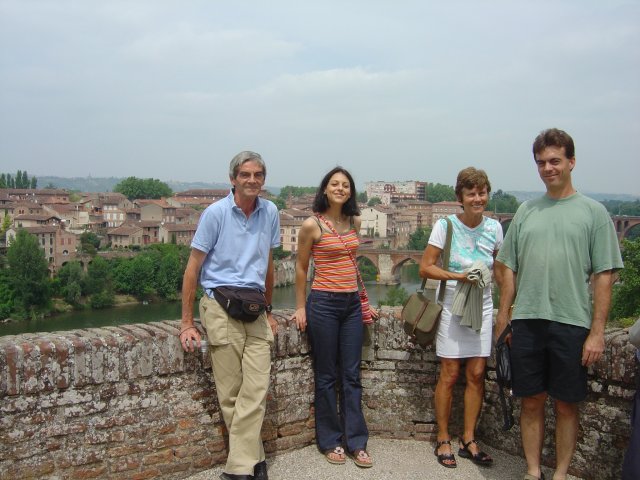 Guy, Alex, Evelyne et Steph