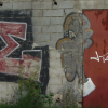 graffiti near Auribeau sur Siagne, FR