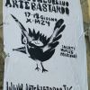 A poster for the ArteBastardo urban festival.